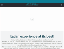 Tablet Screenshot of meridianvillas.com